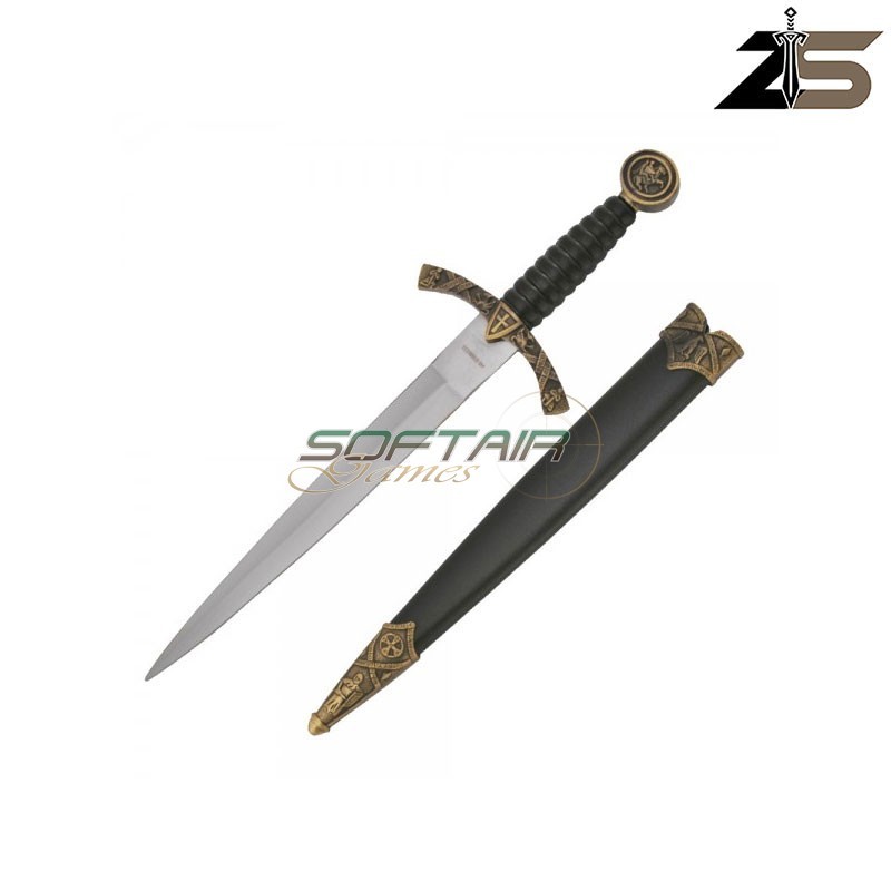 PUGNALE MEDIEVALE ORNAMENTALE ZSWORDS (ZS8135)