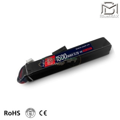 Lipo Battery Mini TAMIYA Connector 11.1v X 1500mah 40c/80c STICK Type Bluemax-power® (2105)