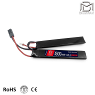 Batteria Lipo Connettore Mini TAMIYA 7.4v X 1500mah 40c/80c CQB Type Bluemax-power® (BMP-7.4X1500-CQB) Batteria Lipo Connettore Mini TAMIYA 7.4v X 1500mah 40c/80c CQB Type Bluemax-power® (BMP-7.4X1500-CQB)