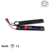 Lipo Battery DEANS Connector 7.4v X 1500mah 40c/80c CQB Type Bluemax-power® (BMP-7.4X1500-DS-CQB) Lipo Battery DEANS Connector 7.4v X 1500mah 40c/80c CQB Type Bluemax-power® (BMP-7.4X1500-DS-CQB)