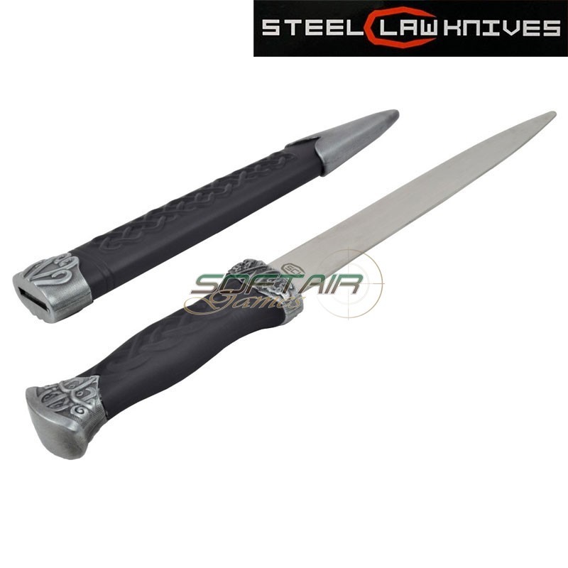 PUGNALE ORNAMENTALE CELTICO NERO SCK (ZS215)