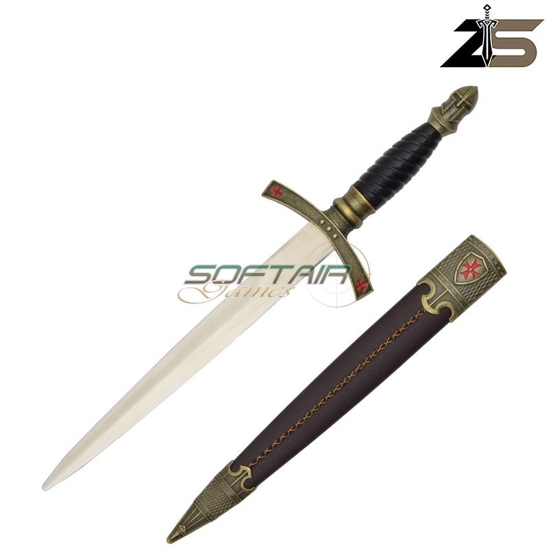 PUGNALE TEMPLARE ORNAMENTALE ZSWORDS (ZS212)