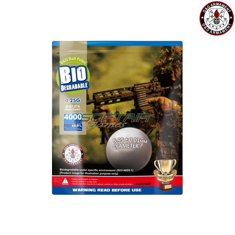 Bio Natural Bb 0.25gr DARK EARTH G&G (gg-07274)