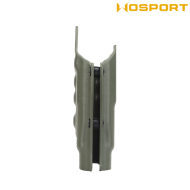 Holster Quick Pull OLIVE DRAB U.S. KYDEX for Glock C/TLR-1 flashlight WoSport (wo-gb01v)