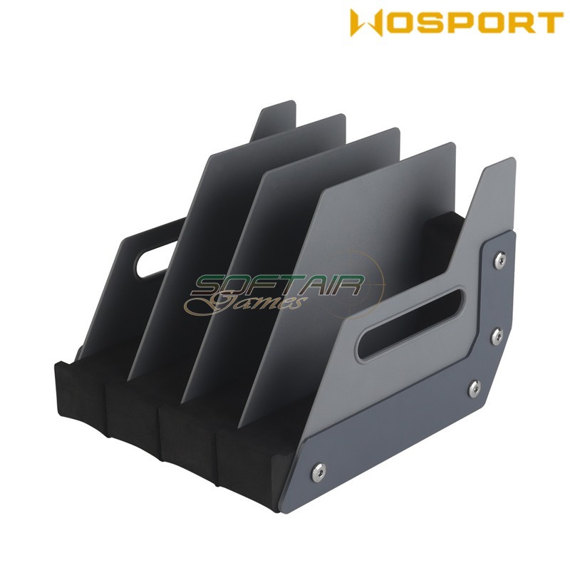 Box/Display case for 4 handguns WoSport (WO-TG32)