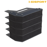 Box/Espositore porta pistole da 4 posti WoSport (wo-tg32)