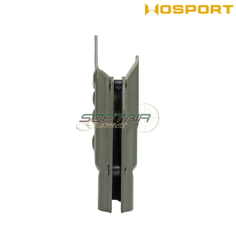 Holster Quick Pull BLACK U.S. KYDEX for Glock W/X300 flashlight WoSport (wo-gb03v)