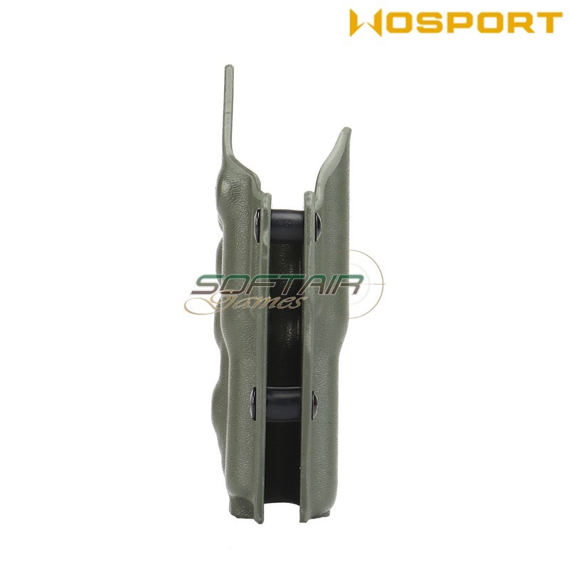 Holster quick pull OLIVE DRAB U.S. KYDEX for Glock W/XC1 flashlight WoSport (wo-gb06v)