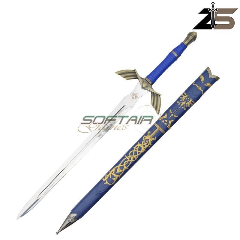 ORNAMENTAL FANTASY SWORD Master Sword of Link Legend of Zelda ZSWORDS (ZS585-2BL)