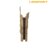 Fondina Quick Pull TAN U.S. KYDEX per Glock e torcia G-01 WoSport (wo-gb07t)