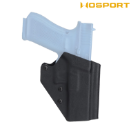 Holster quick pull BLACK U.S. KYDEX for Glock G-01 flashlight WoSport (wo-gb07b)