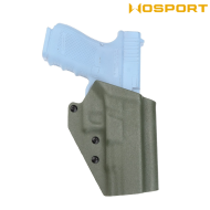 Holster Quick Pull OLIVE DRAB U.S. KYDEX for Glock 43 WoSport (wo-gb08v)