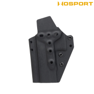 Fondina Quick Pull BLACK U.S. KYDEX per Glock 43 WoSport (wo-gb08b)