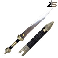 DAGA ORNAMENTALE Gladio Romano Nero e Oro ZSWORDS (ZS1920)