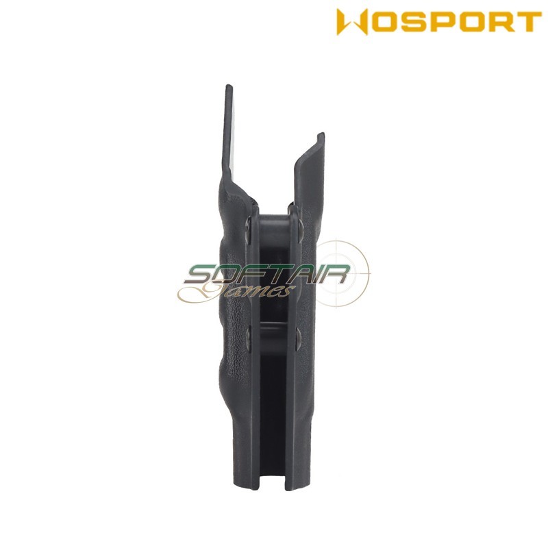 Holster quick pull BLACK U.S. KYDEX for glock 48 WoSport (wo-gbk11b)