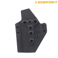 Fondina quick pull BLACK U.S. KYDEX per Glock 48 WoSport (wo-gbk11b)