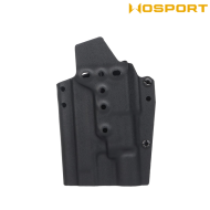 Holster quick pull BLACK U.S. KYDEX for P226 and X300 flashlight WoSport (wo-gbk12b)