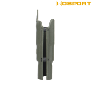 Fondina quick pull OLIVE DRAB U.S. KYDEX per P226 e torcia X300 WoSport (wo-gbk12v)