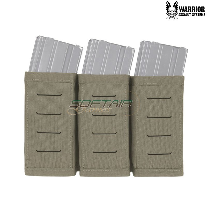 Laser cut tripla Snap Mag 5.56 RANGER GREEN Warrior Assault Systems (w-lc-tsmp-rg)