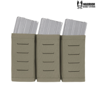 Laser cut triple Snap Mag 5.56 RANGER GREEN Warrior Assault Systems (w-lc-tsmp-rg)