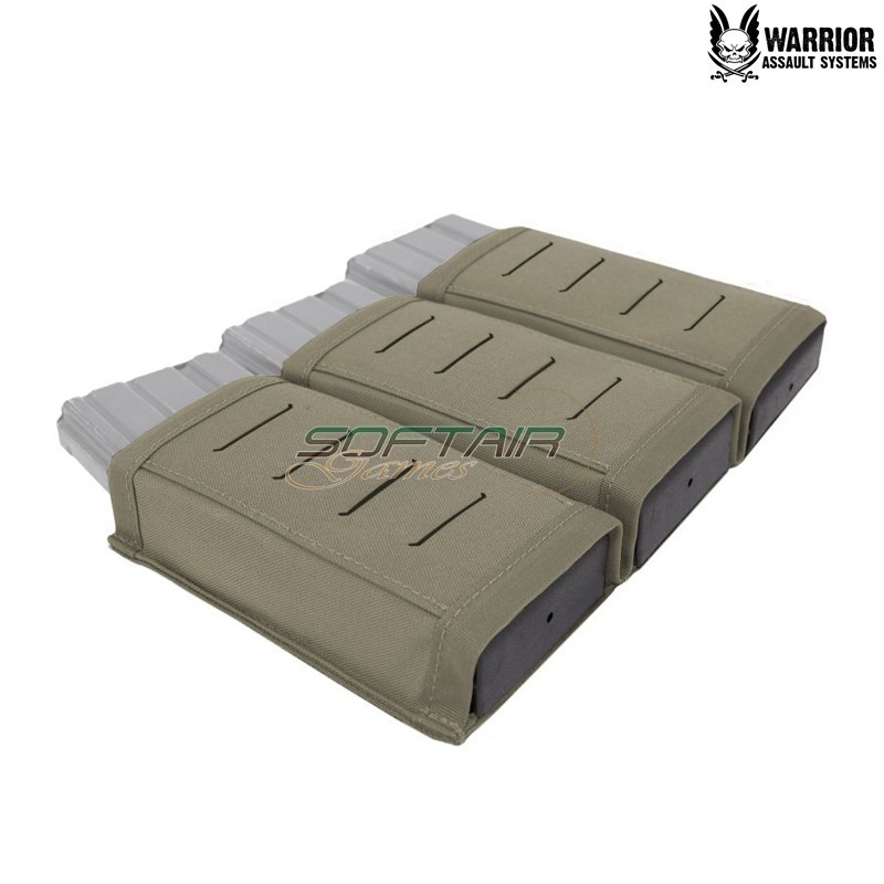 Laser cut tripla Snap Mag 5.56 RANGER GREEN Warrior Assault Systems (w-lc-tsmp-rg)