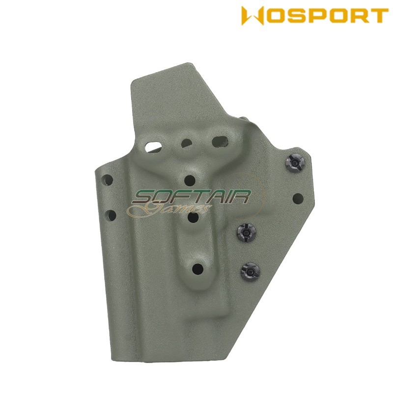 Holster quick pull OLIVE DRAB U.S. KYDEX for P226 WoSport (wo-gbk13v)
