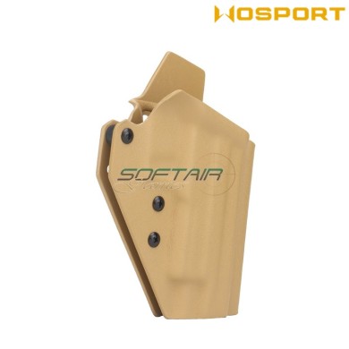 Holster quick pull TAN U.S. KYDEX for P226 WoSport (wo-gbk13t)