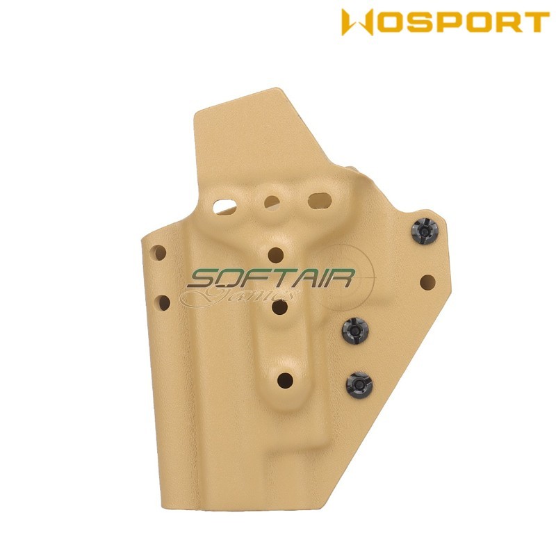 Holster quick pull TAN U.S. KYDEX for P226 WoSport (wo-gbk13t)
