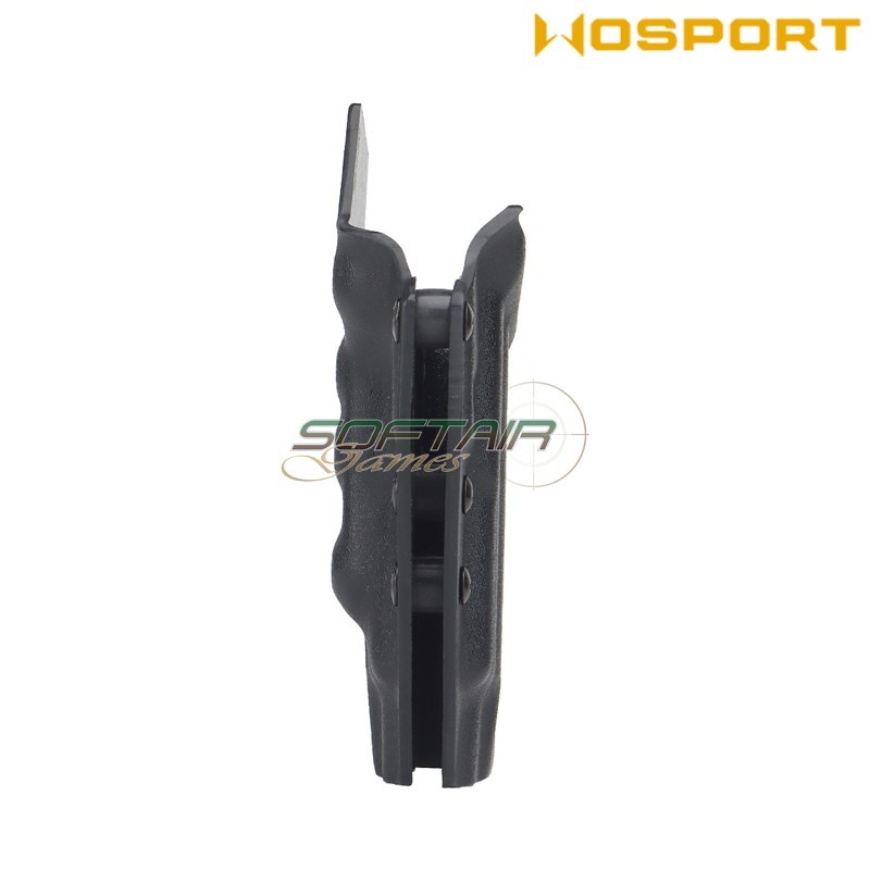 Fondina quick pull BLACK U.S. KYDEX per P226 WoSport (wo-gbk13b)