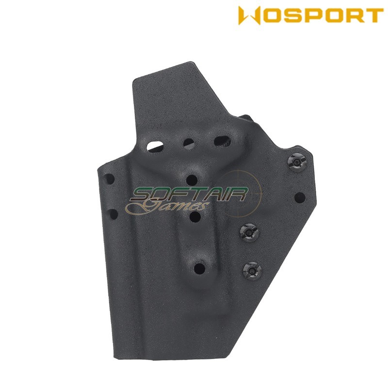Fondina quick pull BLACK U.S. KYDEX per P226 WoSport (wo-gbk13b)
