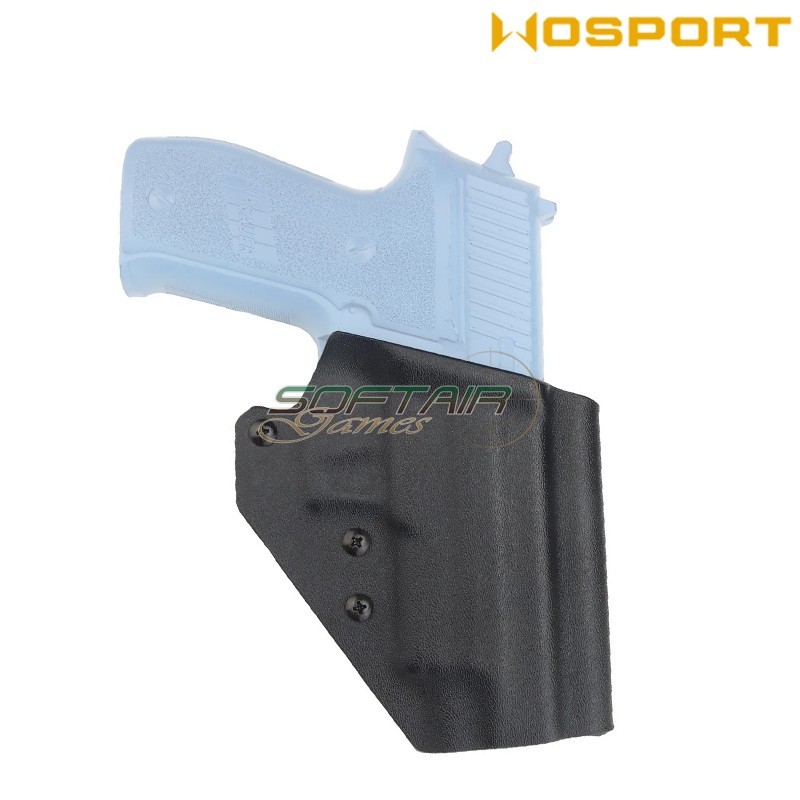 Holster quick pull BLACK U.S. KYDEX for P226 WoSport (wo-gbk13b)