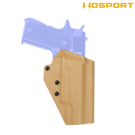 Holster quick pull TAN U.S. KYDEX for 1911 WoSport (wo-gbk14t)