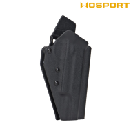 Fondina quick pull BLACK U.S. KYDEX per 1911 WoSport (wo-gbk14b)