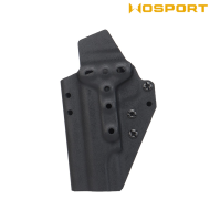 Holster quick pull BLACK U.S. KYDEX for 1911 WoSport (wo-gbk14b)