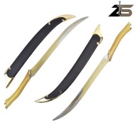 COPPIA PUGNALI FANTASY ORNAMENTALI Ispirati a Legolas ZSWORDS (047CU)