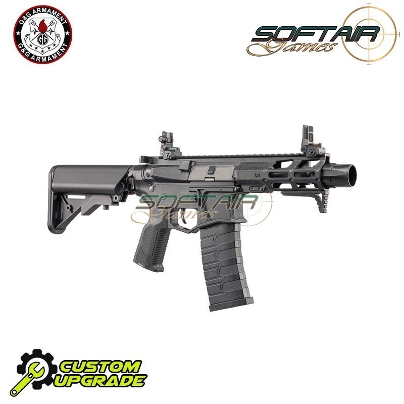 Electric rifle CM16 BATTO PDW Custom Liv.1 G&G by SoftairGames (sgw-28-bk)