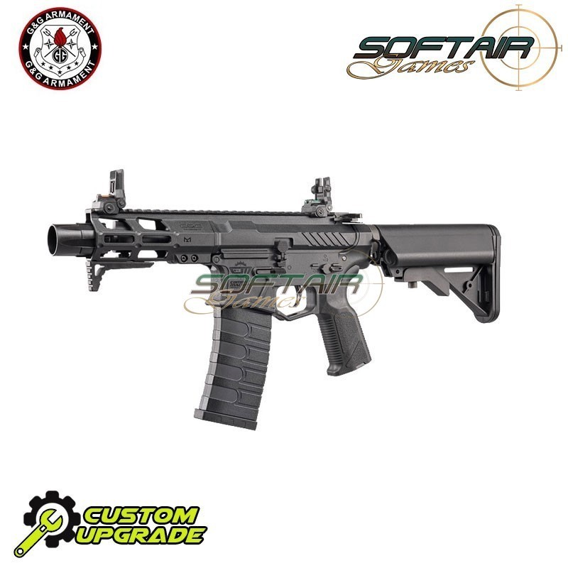 Fucile elettrico CM16 BATTO PDW Custom Liv.1 G&G by SoftairGames (sgw-28-bk)