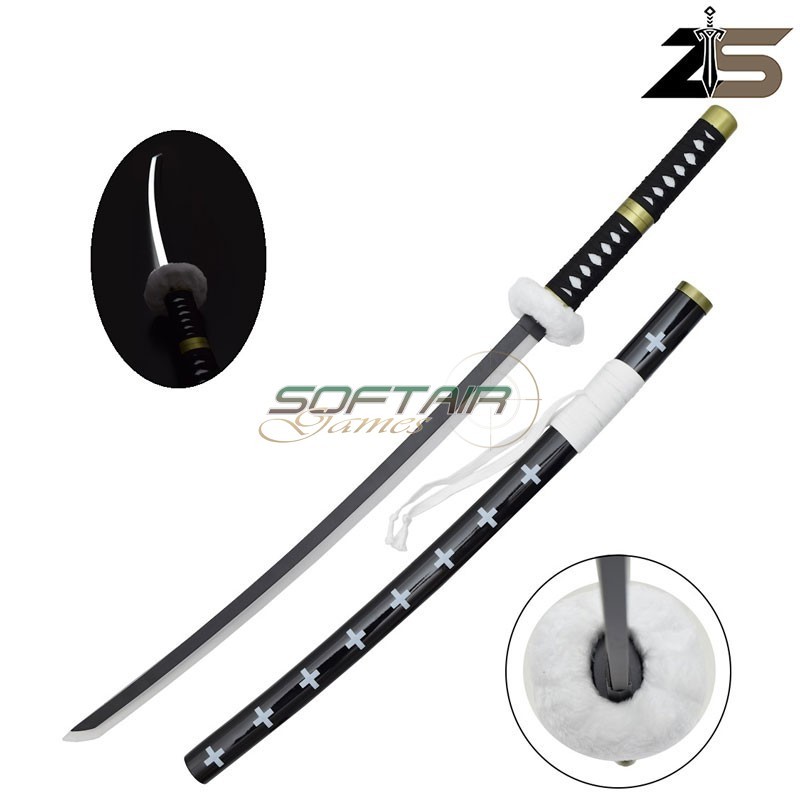 KATANA ORNAMENTALE con Illuminazione LED di Trafalgar Law ZSWORDS (ZS521BKGD)