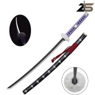 KATANA ORNAMENTALE con Illuminazione LED di Trafalgar Law Verde ZSWORDS (ZS521VGD)