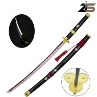 ORNAMENTAL KATANA with LED Lighting Enma of Zoro ZSWORDS (ZS661BKGD)