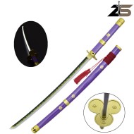 KATANA ORNAMENTALE con Illuminazione LED Enma Verde di Zoro ZSWORDS (ZS661VGD)