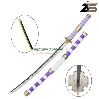 ORNAMENTAL KATANA with LED Lighting in Bamboo Nidai Kitetsu of Luffy ZSWORDS (ZS664-2GDWD-LS)