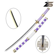 ORNAMENTAL KATANA with LED Lighting in Bamboo Nidai Kitetsu of Luffy ZSWORDS (ZS664-2GDWD-LS) ORNAMENTAL KATANA with LED Lighting in Bamboo Nidai Kitetsu of Luffy ZSWORDS (ZS664-2GDWD-LS)