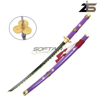 KATANA ORNAMENTALE Fatta a Mano Enma di Zoro Verde ZSWORDS (ZS661V-SG)