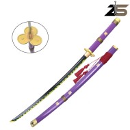 HANDMADE ORNAMENTAL KATANA Enma of Zoro Green ZSWORDS (ZS661V-SG) HANDMADE ORNAMENTAL KATANA Enma of Zoro Green ZSWORDS (ZS661V-SG)