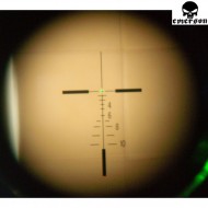 Ottica Elcan Specter Black 4x Magnifier + Punto Rosso Emerson (em5135)