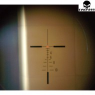 Elcan Scope Specter Black 4x Magnifier + Red Point Emerson (em5135)