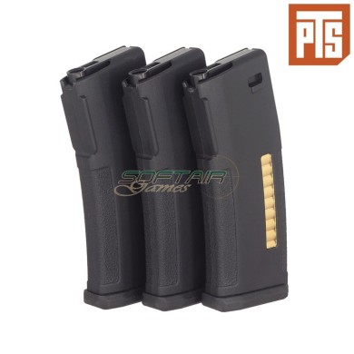 Set 3 Caricatori Monofilari EPM M4 ERG/KWA/KSC Monofilari 30/120 Black PTS® (PT158450807)