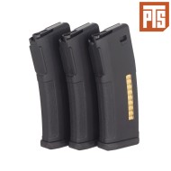 Set 3 Mid-caps Magazines EPM M4 ERG/KWA/KSC 30/120 Black PTS® (PT158450807) Set 3 Mid-caps Magazines EPM M4 ERG/KWA/KSC 30/120 Black PTS® (PT158450807)