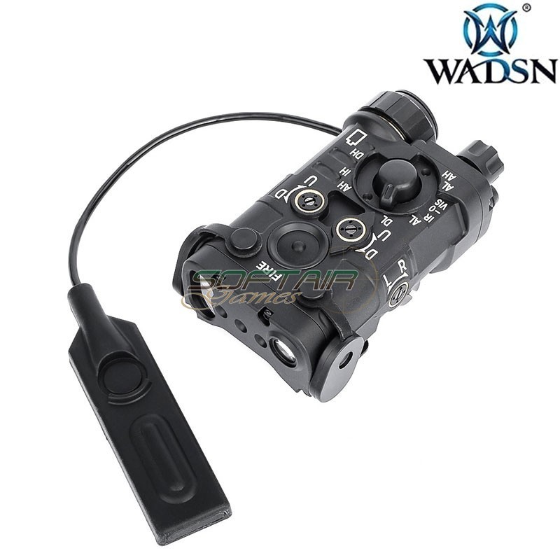 NGAL a1 style peq Laser Rosso/IR con Luce LED WADSN (WD06093-B)